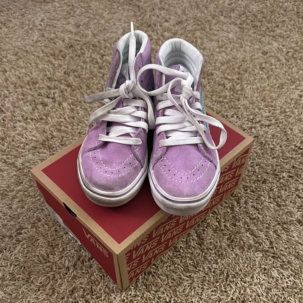 Vans Pink High-Top Sneakers